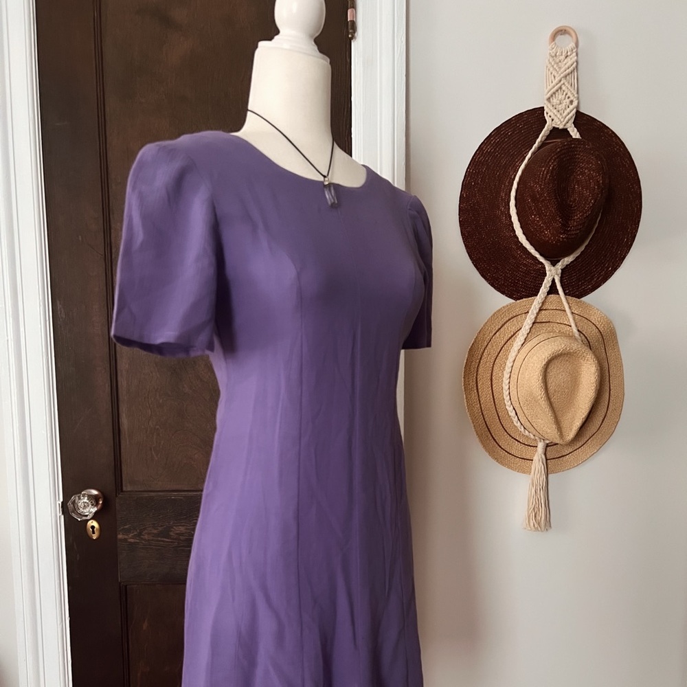 Vintage 90s lavender dress